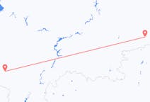 Fly fra Kurgan, Kurgan Oblast til Voronezj