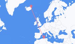 Рейсы из Сетиф, Алжир в Эйильсстадир, Исландия