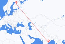 Flights from Visakhapatnam, India to Kajaani, Finland