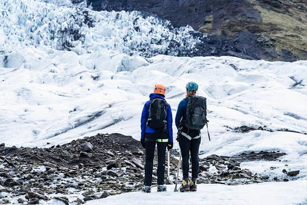 Incontro sul ghiacciaio in Islanda