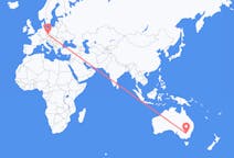 Flyreiser fra Narrandera, Australia, til Praha, Australia