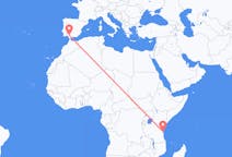 Vols de Zanzibar pour Séville