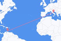 Flights from Aruba to Pescara