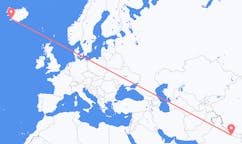 Flights from the city of Siddharthanagar, Nepal to the city of Reykjavik, Iceland