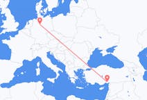 Flyreiser fra Hannover, Tyskland til Adana, Tyrkia