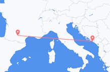 Flug frá Toulouse til Dubrovnik