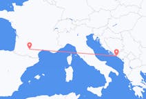Flights from Toulouse to Dubrovnik