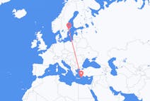 Flyrejser fra Stockholm, Sverige til Karpathos, Grækenland
