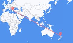 뉴질랜드 황가레이에서 출발해 그리스 볼로스로(으)로 가는 항공편