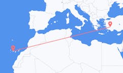 Flights from Tenerife, Spain to Denizli, Turkey