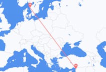 Flights from Hatay Province, Turkey to Gothenburg, Sweden