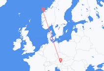 Flights from Ålesund, Norway to Graz, Austria