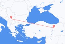 Flyreiser fra Erzincan, til Priština