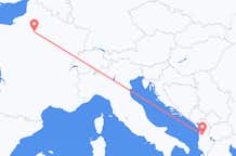 Flyreiser fra Paris, til Tirana