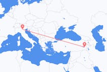 Flights from Verona to Van