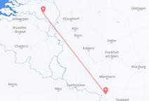 Flyrejser fra Eindhoven, Holland til Karlsruhe, Tyskland