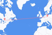 Flyreiser fra North Bay, Canada til Leipzig, Tyskland