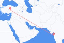Voli da Bombay, India a Nevşehir, Turchia