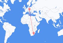 Flyrejser fra Mthatha, Sydafrika til Trieste, Italien