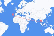 Flights from Nakhon Si Thammarat Province, Thailand to Vila Baleira, Portugal