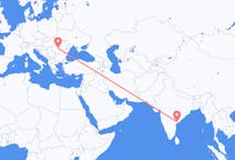 Flights from Vijayawada, India to Sibiu, Romania