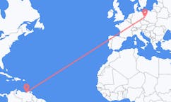 Flights from Barcelona to Zielona Góra