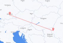 Flyg från Timișoara, Rumänien till München, Tyskland