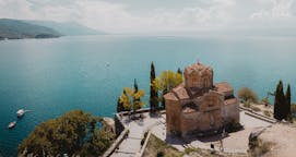 Flights from Ohrid in North Macedonia to Europe