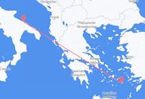 Fly fra Astypalaia til Bari