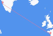 Flights from La Rochelle to Nuuk
