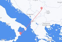 Vols depuis la ville de Crotone vers la ville de Niš