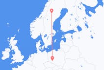Flyreiser fra Vilhelmina, Sverige til Wrocław, Polen