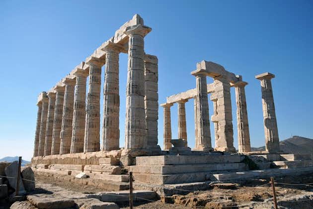 Excursión por la costa de Atenas: Recorrido privado por la ciudad y excursión a Cabo de Sunión