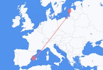 Flyg från Palanga, Litauen till Ibiza, Spanien
