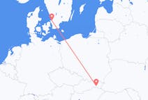 Vols depuis Košice, Slovaquie vers Ängelholm, Suède