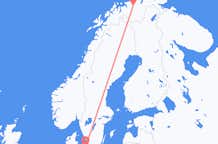 Flyreiser fra Alta, til København