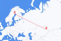 Flyreiser fra Semej, Kasakhstan til Luleå, Sverige