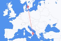 Flyrejser fra Crotone, Italien til København, Danmark
