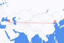 Рейсы из Даляня, Китай в Эрзурум, Турция