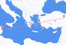 เที่ยวบิน จาก Monastir, ตูนิเซีย ไปยัง ซีวัส, ตุรกี