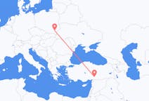 Flights from Kahramanmaraş, Turkey to Rzeszów, Poland