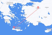 Flights from Eskişehir, Turkey to Chania, Greece