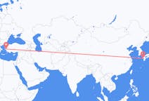 Flyreiser fra Nagasaki, Japan til Izmir, Tyrkia