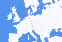 Flights from Crotone, Italy to Haugesund, Norway
