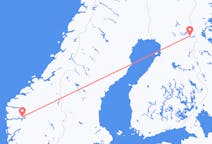 Flights from Sogndal, Norway to Kuusamo, Finland
