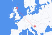 Flyg från Aberdeen till Banja Luka