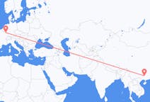 Flyg från Liuzhou, Kina till Luxemburg, Luxemburg