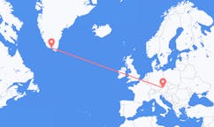 Flights from Linz, Austria to Qaqortoq, Greenland
