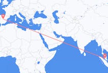 Flyg från Kuala Lumpur, Malaysia till Madrid, Spanien