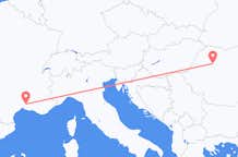 Flyreiser fra Nimes, Frankrike til Cluj Napoca, Romania